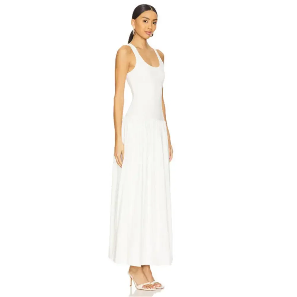 Lovers and Friends Tori Maxi Dress white size M NWT $219msrp - Picture 2 of 10
